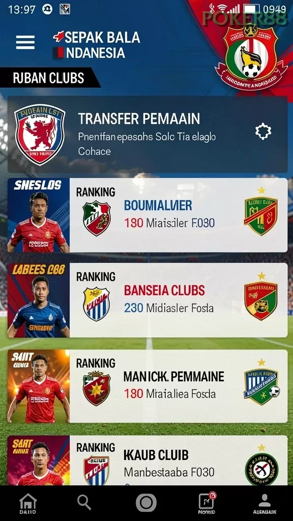 Cuplikan layar 988BET — halaman utama