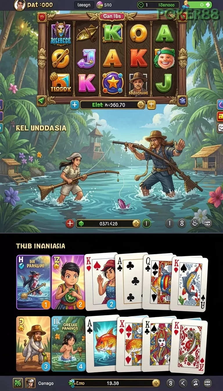 Cuplikan layar ASIATOGEL88 — menu navigasi